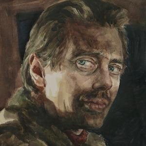 Buscemi - Fargo, PRINT from original watercolor painting, XL - 13 x 17.6in / L - 11 x 14.9in / M - 8.1 x 11in / S - 5 x 6.7in