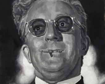 Dr. STRANGOLOVE, STAMPA da dipinto a olio - direttamente dall'artista