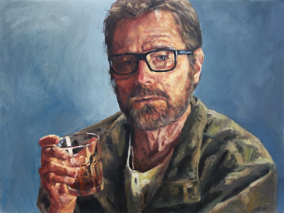 HEISENBERG Print, archival inks on fine art paper / artwork Breaking Bad- direct from artist