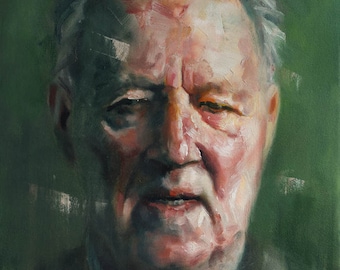 WERNER HERZOG, Druck von einem Original Ölgemälde von Louie Van Patten - mehrere Größen