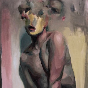 Scrim, Print from Original Oil Painting on Canvas by Louie Van Patten, Fine art print from original artwork, multiple sizes