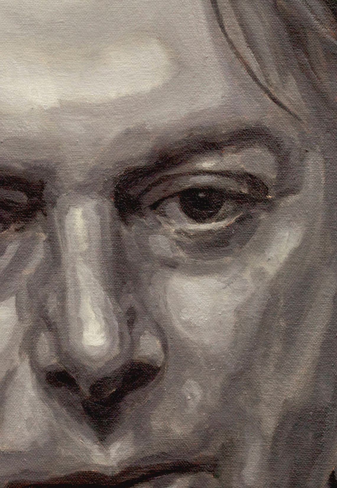Christopher Hitchens PRINT From Oil Painting Fine Art | Etsy