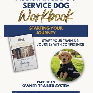 介助犬トレーニング | 補助犬トレーニングワークブック | 飼い主・トレーナー向けプランナー | 印刷可能なPDF | トレーニング記録 | デジタルダウンロード