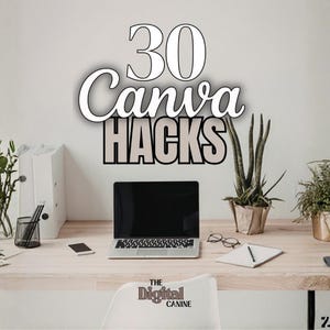 30 Canva-knep (digital nedladdning)