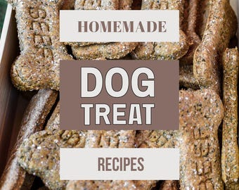 Recetas caseras de golosinas para perros – Repostería casera saludable (Descarga en PDF)