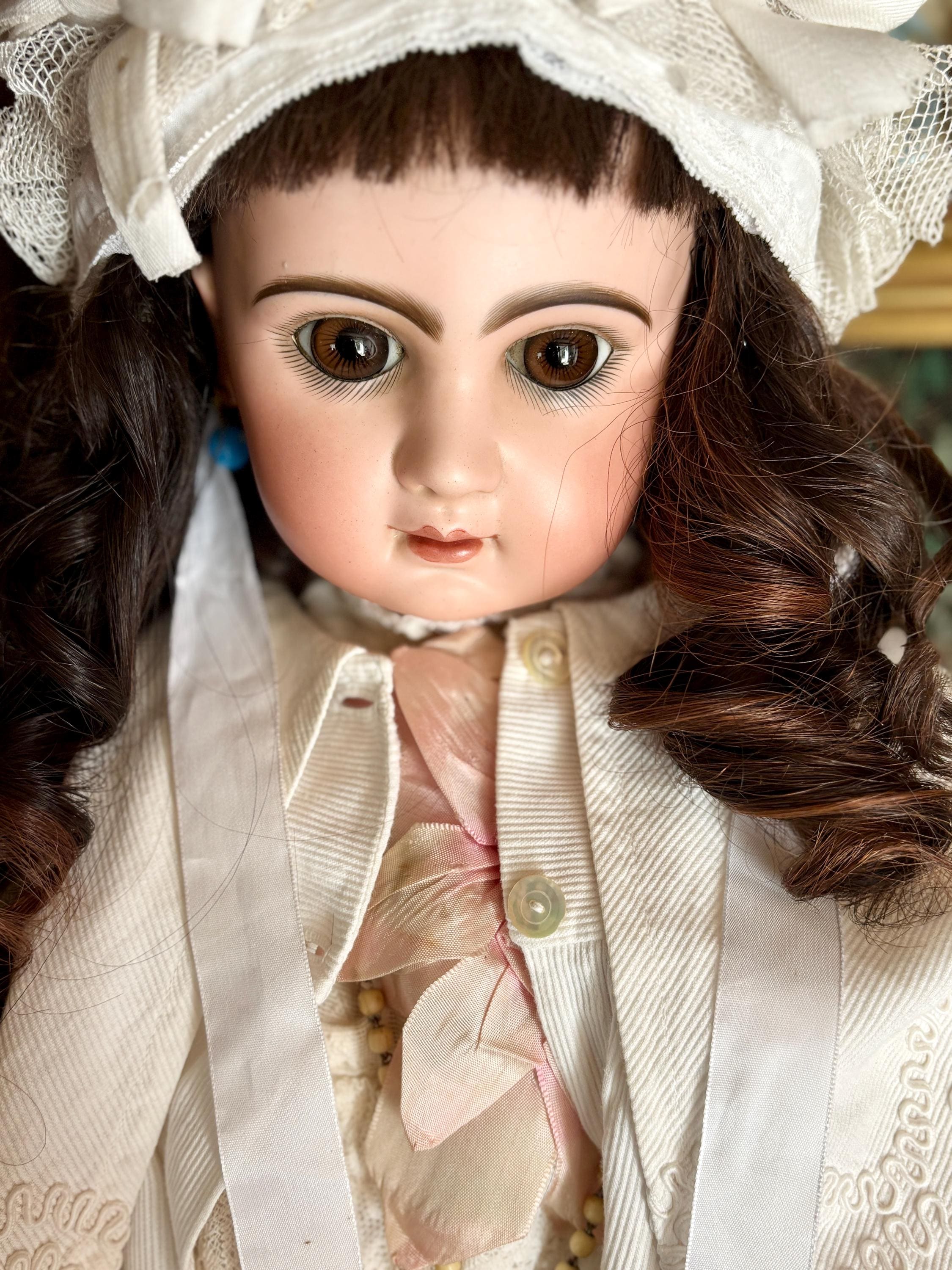 Poupée Ancienne Bouche Fermée Kestner Closed Mouth Doll