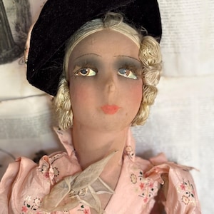 Googlie A.M 323 24 CM 9,6 Inch Antique Doll Reproduction