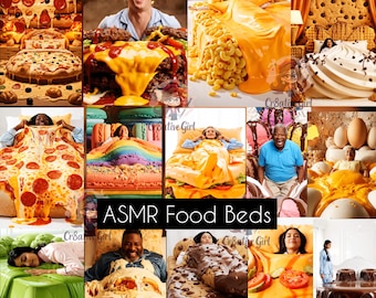 ASMR Food Beds, Dessert Melts, Satisfying Visuals (Digital Download)
