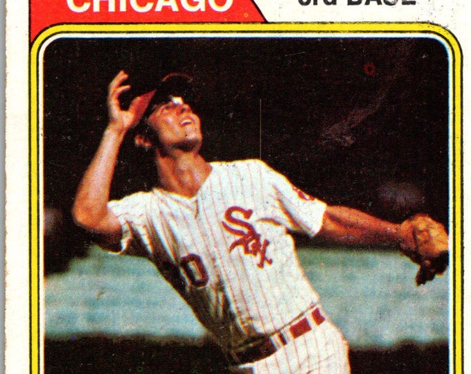 1974 Topps Bucky Dent Rookie Card - Chicago White Sox