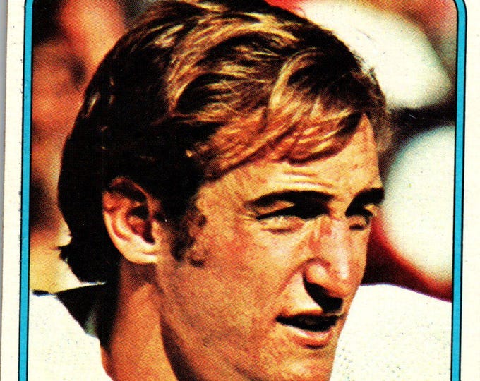 1976 Topps #376 Steve Grogan Rookie Card Near Mint