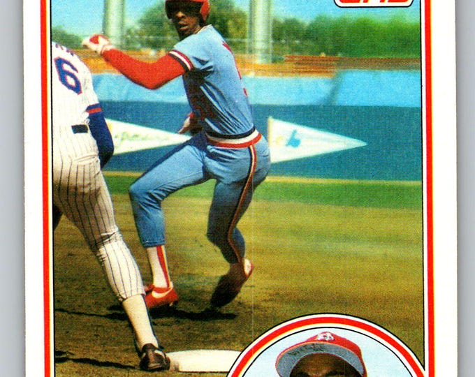 1983 Topps #49 Willie McGee RC St. Louis Cardinals Near Mint/Mint