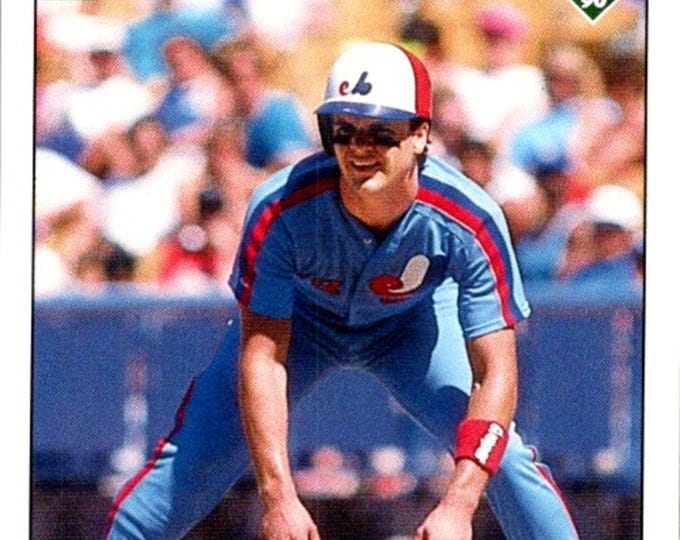 1990 Upper Deck Larry Walker Rookie Card #466: MLB Collectible