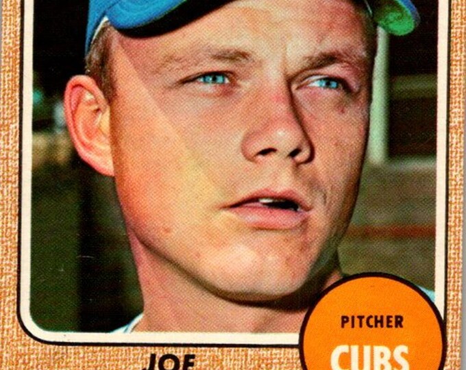 Joe Niekro 1968 Topps #475: Vintage Baseball Card, Rare Find