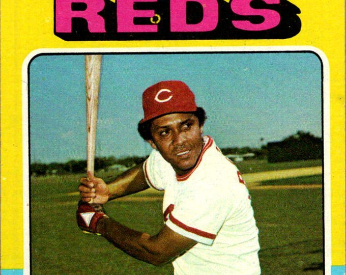 1975 Topps #560 Tony Perez Cincinnati Reds Excellent to Near Mint