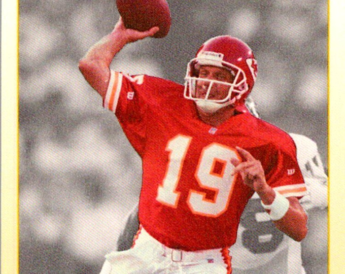 1993 GameDay #36 Joe Montana Kansas City Chiefs