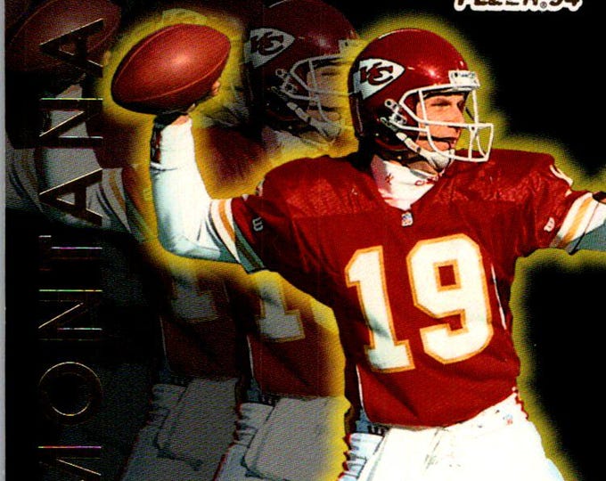 1994 Fleer All-Pros #7 Joe Montana Kansas City Chiefs