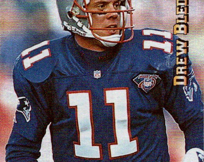 1995 Playoff Prime 11 Drew Bledsoe NM/Mint Condition New England Patriots