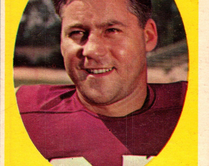 1958 Topps Leo Elter #25: Vintage NFL Football Card