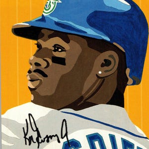 1994 Ken Griffey Jr. Collector&#39;s Choice Card: Silver Signature #324