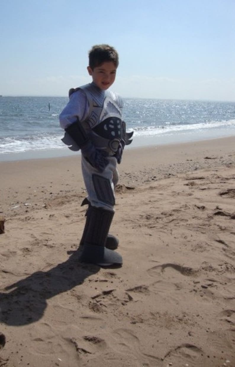 Sharkboy Costume 7 Piece Awesome Shark Boy Etsy