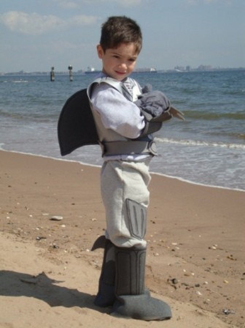 Sharkboy Costume 7 Piece Awesome Shark Boy Etsy