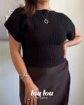 Crochet blouse PDF pattern | Slouchy boatneck top | Draped neck tee product logo
