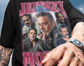 Jeffrey Dean Morgan Graphic Shirt, Funny Retro Movie Shirt, Cool Vintage Actor T-Shirt, Pop Culture Unisex Streetwear Gift