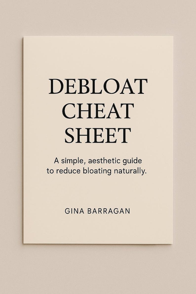 DEBLOAT GUIDE PRINTABLE - Etsy