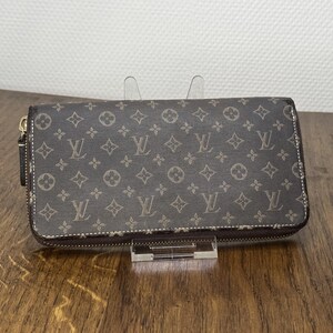 Cartera Louis Vuitton Monogram Idylle Zippy M63009 Marrón