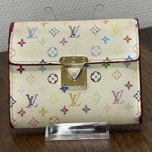 Portefeuille Louis Vuitton Monogram Multicolor Koala Blanc M58014