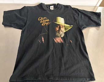 Vintage 90s Charlie Daniels Double Sided Band Tour Concert T Shirt Mens Sz Large