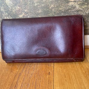 Vintage The Bridge brown leather wallet