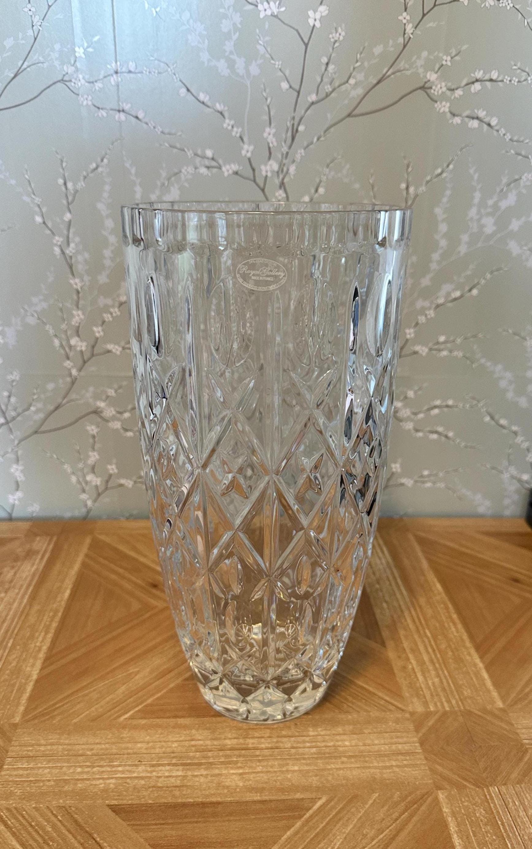 Lead crystal vase - Etsy 日本