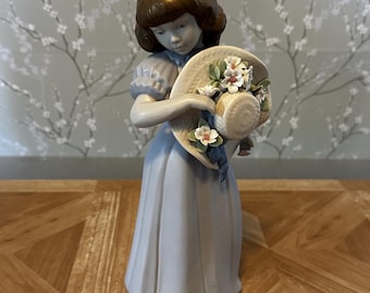 Lladro “school Days” Porcelain Figurine 7604 Mint Condition in