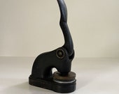 Cast Iron Hand Stamp Embossing Seal Vintage Cast Iron Embosser