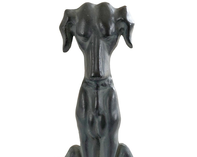Virginia Metalcrafters Hound Doorstop Cast Iron / Cast Hound Dog Door