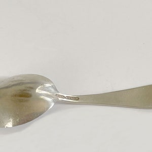 Antique Sterling Old Mother Hubbard Watson Company Baby Spoon Souvenir / Nursery Rhyme Baby Spoon image 4