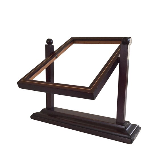 Vintage Wood Swivel Picture Frame / Standing Wood Frame / Etsy