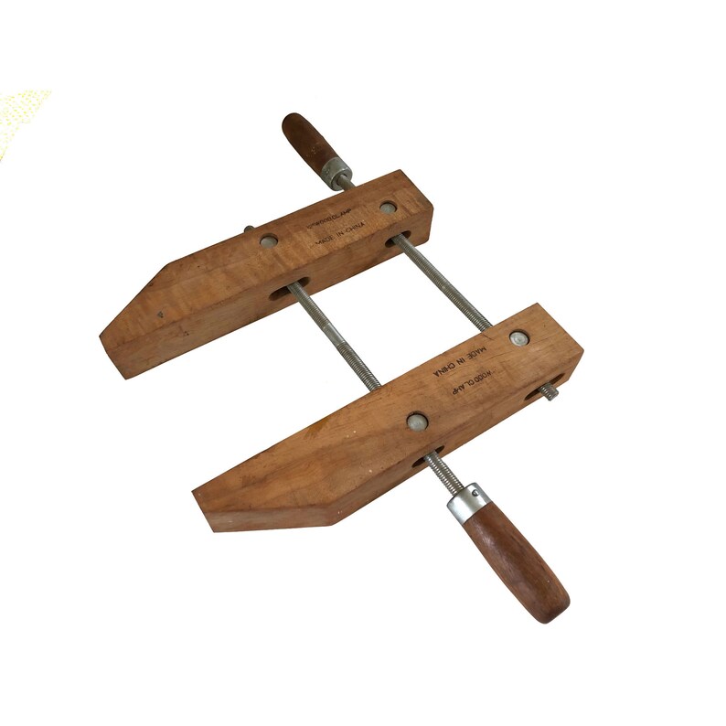 3 Wooden Handscrew Clamps / Woodworking Clamps / Etsy