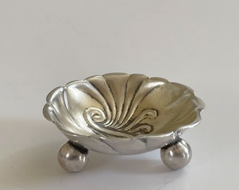 RARE Antique Towle Sterling Salt Cellar circa 1890 / Sterling Silver Antique Silver Salt Bowl Dish Newburyport, MA