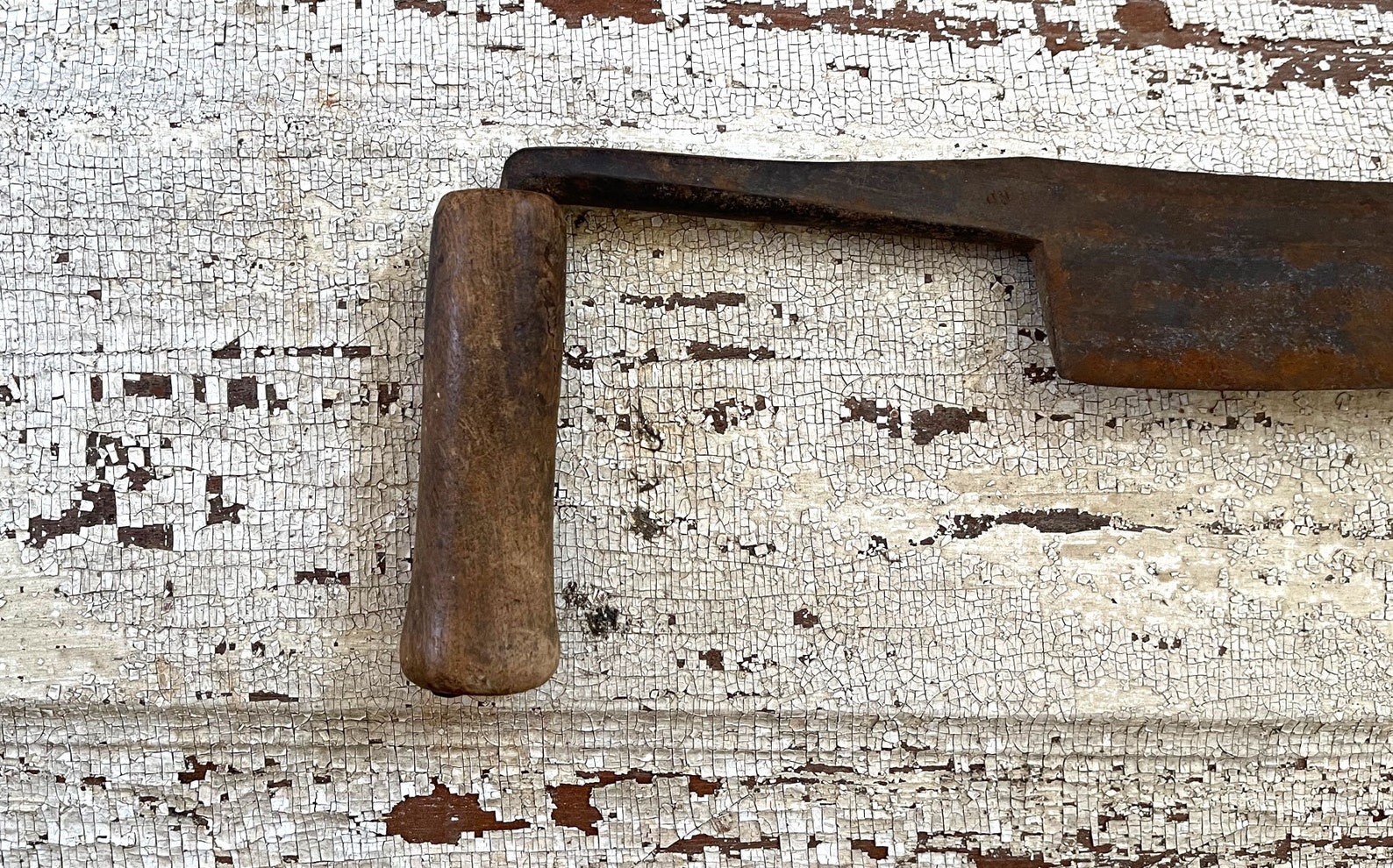 Antique Curved Draw Knife Bark Remover Drawknife / Antique Etsy