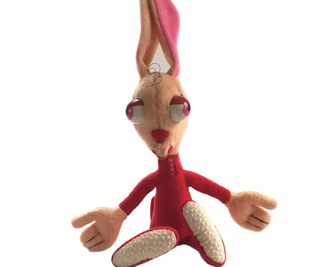 1992 Ren & Stimpy Plush by Dakin Ren Höek Nickelodeon Stuffed Toy Doll ...