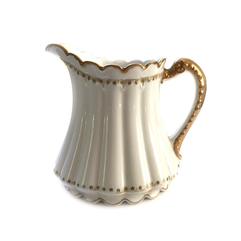 Theodore Haviland Limoges China Pitcher Antique Large 40 oz. Etsy