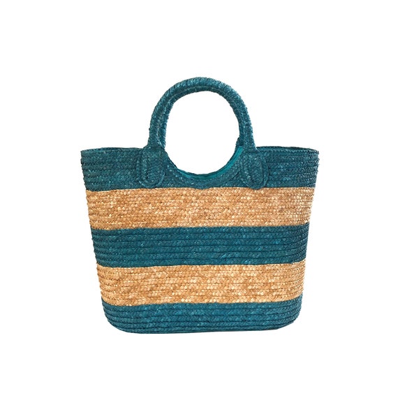 Ralph Lauren Straw Tote Beach Bag Tote / Boho Beac