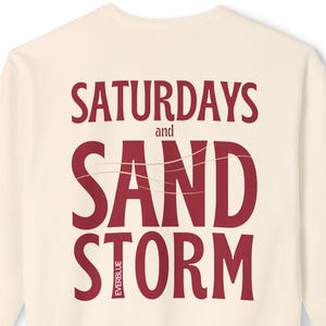 Saturdays and Sandstorm Tee University of South Carolina Gameday Edition