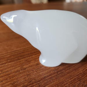 Hadeland Norway Glass Polar Bear - Etsy