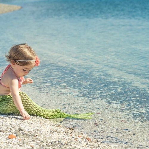 Newborn Baby Mermaid Halloween Costume Mermaid Costume Set Etsy