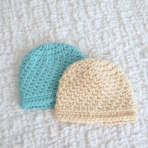 Newborn Crochet Pattern Easy Crochet Hat Pattern Baby Hat | Etsy