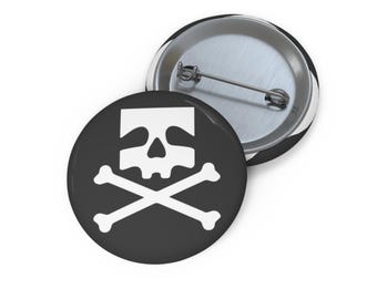 BarebonesMP Button Pin Back Minecraft Server