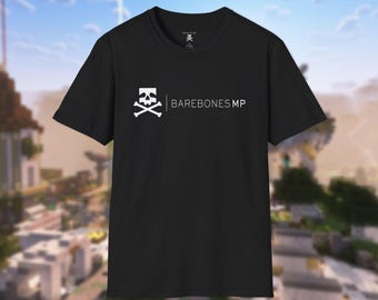 BarebonesMP Unisex Softstyle T-Shirt Minecraft